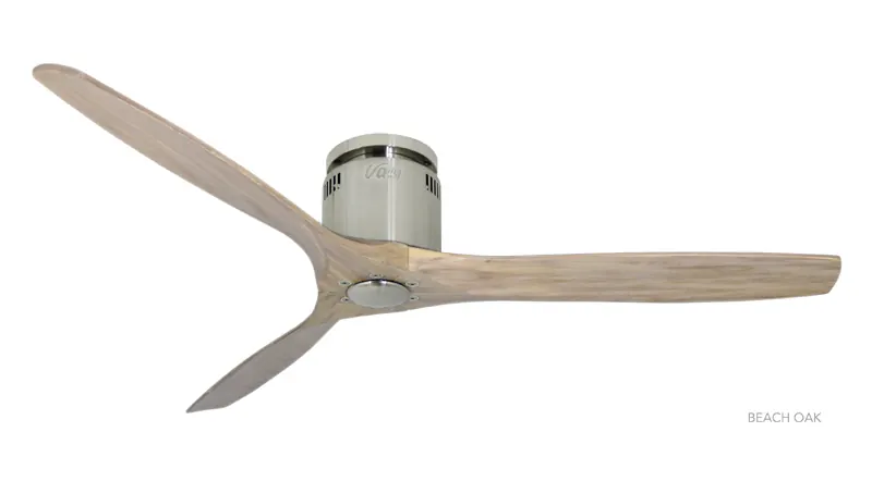 VENTILATORE DA SOFFITTO SLICE NICHEL