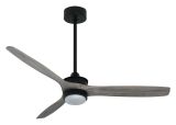 Ventilatore da soffitto HYPELIGHT Wi-Fi nero Ventilatore da soffitto HYPELIGHT Wi-Fi nero