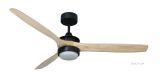 Ventilatore da soffitto HYPELIGHT Wi-Fi nero Ventilatore da soffitto HYPELIGHT Wi-Fi nero