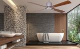 Ceiling fan FACTORY CHROME 110 CM