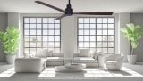 Ventilatore da soffitto MYNG nero 132 cm