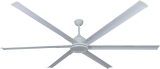 HVLS Ventilateur de plafond THE BIG II blanc 213 CM
