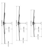 HVLS Wi-Fi Ventilador de techo AIR-304 niquel 300 CM