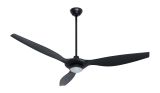 Ventilatore da soffitto SLIMLED nero Koa 160 cm Ventilatore da soffitto SLIMLED nero Koa 160 cm