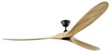 Ventilatore da soffitto KOA nero naturale 152 cm Ventilatore da soffitto KOA nero naturale 152 cm