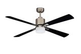 Ventilatore da soffitto FACTORY nichel 122 cm
