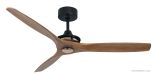 Ventilatore da soffitto HYPE Wi-Fi nero ottone rosato quercia Ventilatore da soffitto HYPE Wi-Fi nero ottone rosato quercia