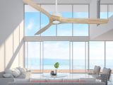 Ventilatore da soffitto HYPE BIANCO WI-FI Beach-Oak Ventilatore da soffitto HYPE BIANCO WI-FI Beach-Oak