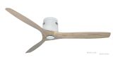 Ventilateur de plafond SLICE WI-FI blanc Beach-Oak