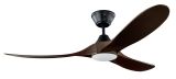 Ventilateur de plafond KOA MB noyer avec LED 152 cm