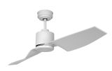 Ventilateur de plafond FACTORY nickel satiné plastique Ventilateur de plafond FACTORY nickel satiné plastique