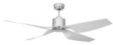 Ventilatore da soffitto FACTORY cromato plastica