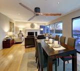 Ventilatore da soffitto SLICE WI-FI nero Wild-Walnut Ventilatore da soffitto SLICE WI-FI nero Wild-Walnut