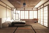 Ventilatore da soffitto SLICE WI-FI nero Wild-Walnut Ventilatore da soffitto SLICE WI-FI nero Wild-Walnut