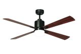 Ventilateur de plafond FACTORY WI-FI noir 112 CM Ventilateur de plafond FACTORY WI-FI noir 112 CM