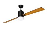 Ventilateur de plafond FACTORY WI-FI noir 157 CM