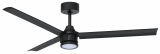 Ventilatore da soffitto ICON LED nero Wi-Fi