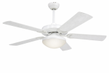 Outdoor Ventilatore da soffitto PATIO bianco con luce Outdoor Ventilatore da soffitto PATIO bianco con luce