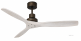 Ventilatore da soffitto KAUAI bronzo Wash-Oak 130 cm