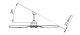 Ventilatore da soffitto ECO-LED nichel 170 cm