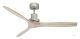 Ventilatore da soffitto KAUAI nichel spazzolato Wild-Walnut 130 cm
