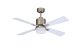 Ventilatore da soffitto FACTORY nichel 122 cm