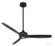 Ventilador de techo HYPE Wi-Fi negro rose brass nogal