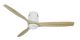 Ventilatore da soffitto SLICE WI-FI bianco Wash-Oak