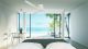 Ventilatore da soffitto SLICE WI-FI bianco pale di legno wild-walnut