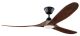 Ventilatore da soffitto KOA nero con LED 132 cm