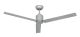 Outdoor ventilatore da soffitto GARDEN WI-FI alu 130 cm