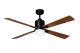 Ventilatore da soffitto FACTORY WI-FI nero 90 cm