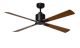 Ventilatore da soffitto FACTORY WI-FI nero 132 cm
