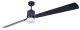 Ventilatore da soffitto FACTORY WI-FI nero 132 cm