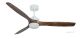 Ventilatore da soffitto HYPE bianco WI-FI Walnut