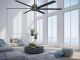 HVLS Ventilatore da soffitto THE BIG Wi-Fi grafite 180 cm