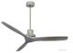 Ventilador de techo KAUAI niquel New-grey 130 cm