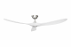 Ventilatore da soffitto KOA nichel sabbiato bianco 178 cm