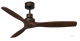 Ventilatore da soffitto KAUAI bronzo noce 130 cm