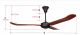 Ventilatore LA MERIDIANA mogano 142 cm