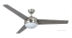 Ventilateur de plafond VEGALIGHT nickel brossé
