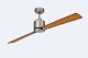 Ventilatore da soffitto FACTORY nichel 180 cm