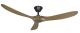 Ventilatore da soffitto KOA nero raw 178 cm