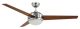 Ventilatore da soffitto VEGALIGHT cromato