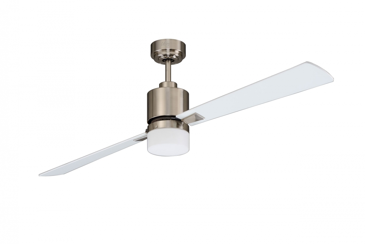 Ventilatore da soffitto FACTORY nichel 122 cm