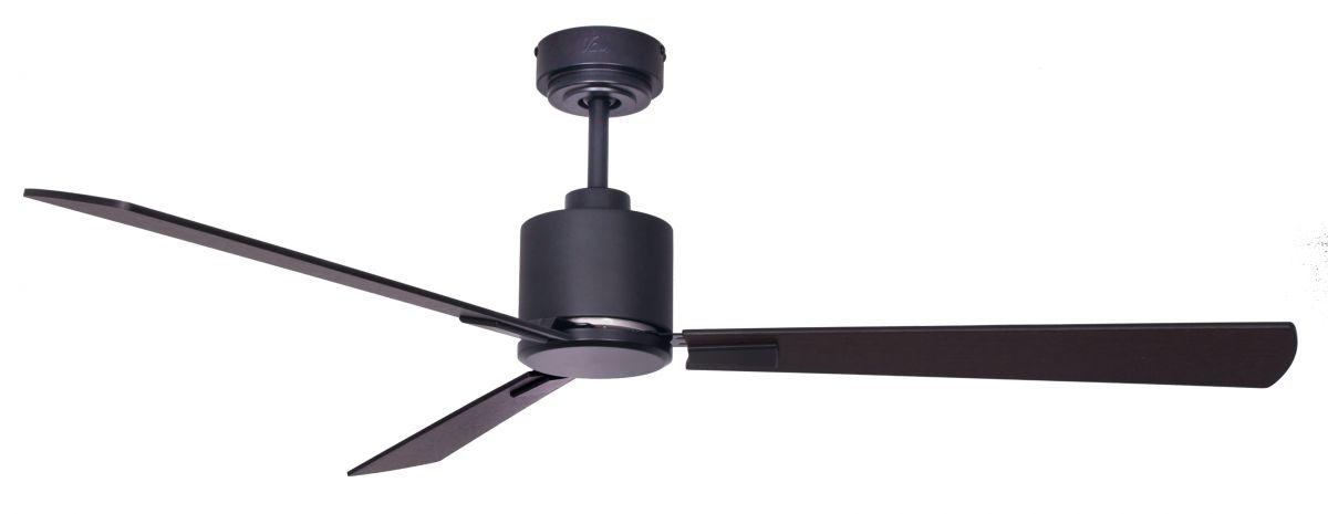 Ventilateur de plafond FACTORY WI-FI noir 112 CM