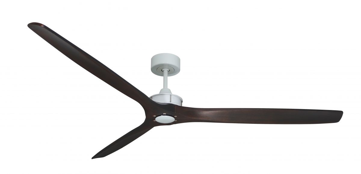 Ventilatore da soffitto HYPE bianco WI-FI Walnut