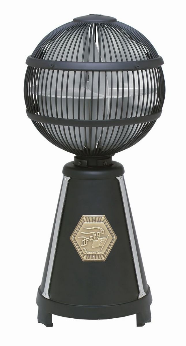 Fanimation ventilateur de table FARGO noir