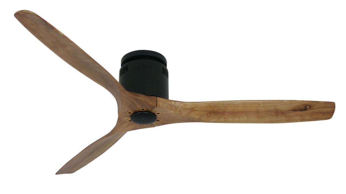 Ventilatore da soffitto SLICE WI-FI nero OAK